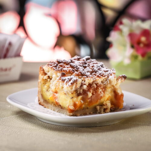 Kuchen-037 Aprikosen Streusel